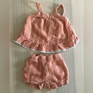 Little planet by carters short and tank Set